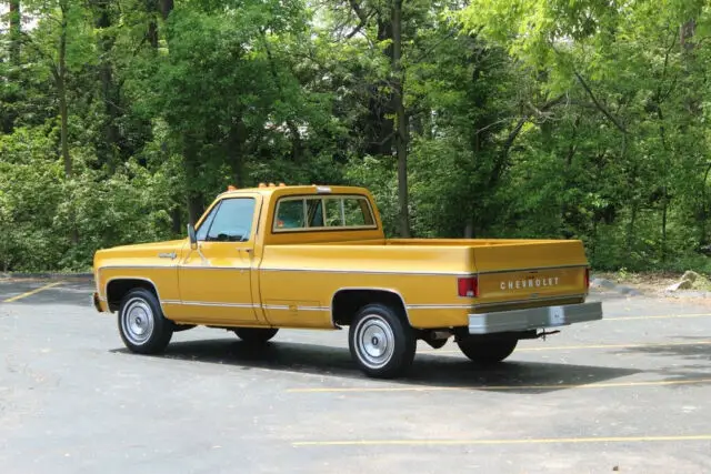 1974 c-10 custom deluxe survivor, mint, 511 original miles! loaded c10 350,ac