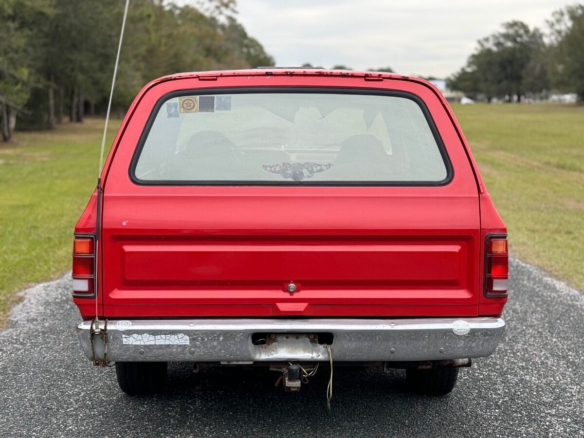 no reserve 1984 dodge ram charger 318 v8 numbers matching runs and drives great