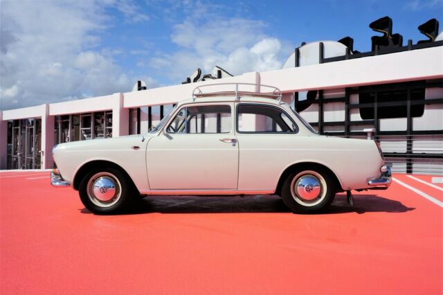1962 volkswagen notchback 1500 58,719 miles pearl white 1.5l 4 speed manual