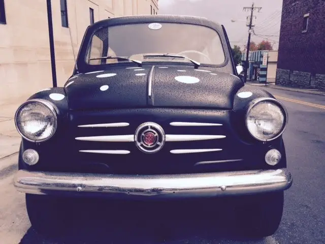 1965 fiat 600d teal with black interior, 4 speed manual, 2 door, 767cc inline 4