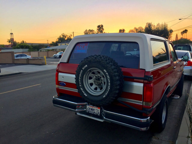 1987 ford bronco 5.0l 4x4