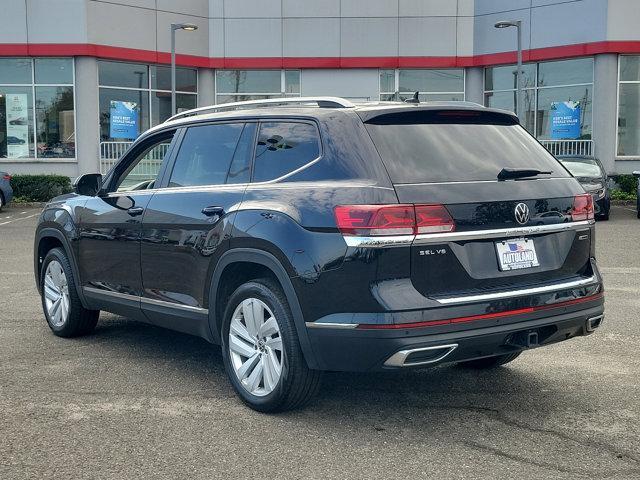 2021 volkswagen atlas 3.6l sel