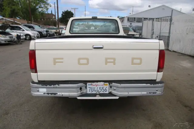1991 ford f-150 6 cylinder 4.9l automatic no reserve