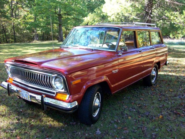 78 jeep grand cherokee wagoneer factory 401ci awd 53k orig w/paper to prove it!