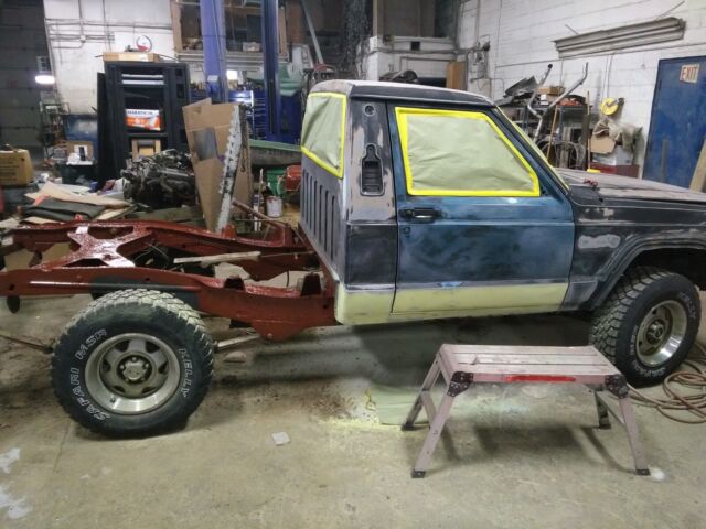 1991 jeep comanche pickup blue 4wd automatic pioneer
