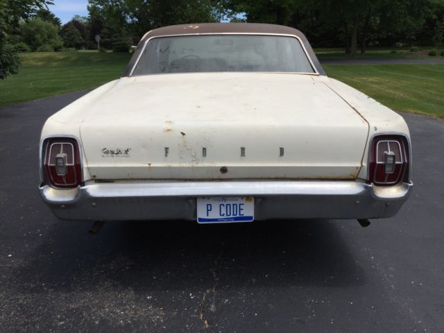 1967 ford custom 2-door sedan "428 police interceptor v-8" nebraska state patrol