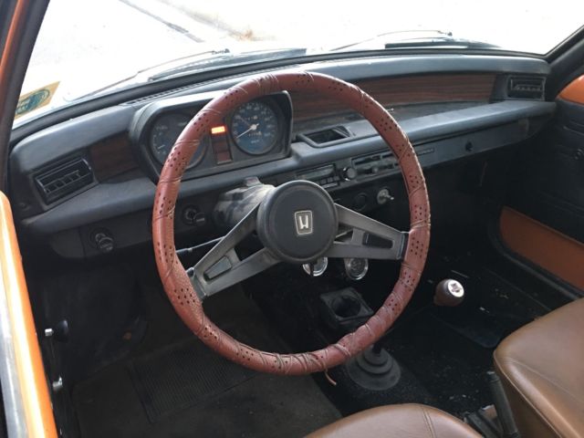 1973 honda civic cvcc survivor driver new motor 2 owners original!