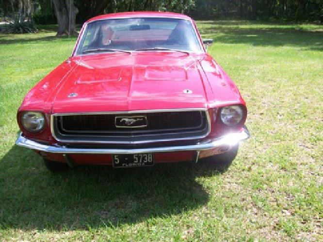 obo 1968--mustang fastback-hipo- in fort myers, fl