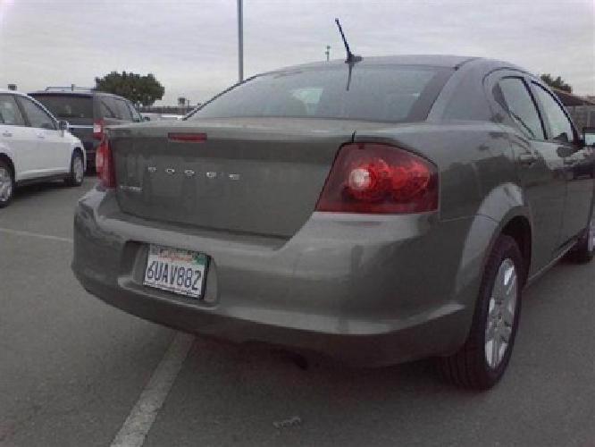 2012 dodge avenger se sedan 4d in vista, ca