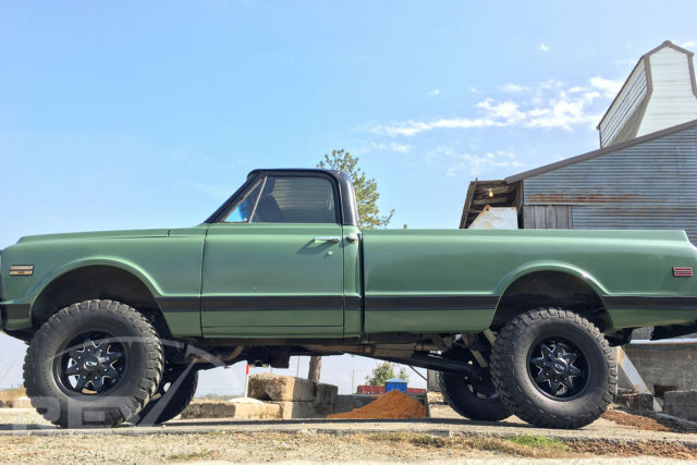 1972 gmc k20 lifted 4x4 2500 long bed