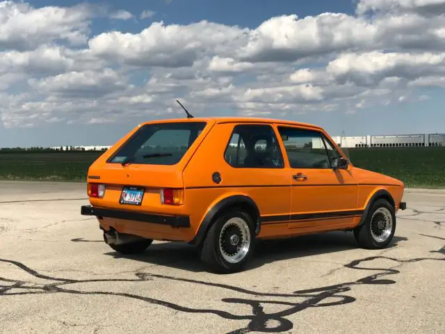 vw rabbit gti classic 1986