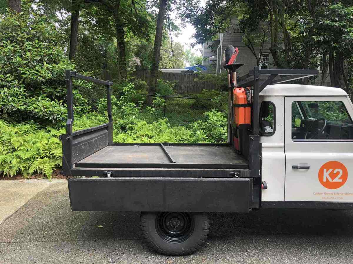 1980 land rover defender 110 pickup white hcpu
