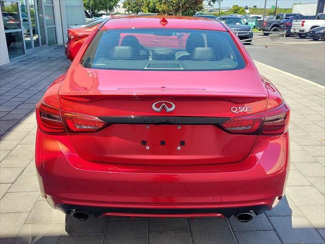 2022 infiniti q50 3.0t red sport 400