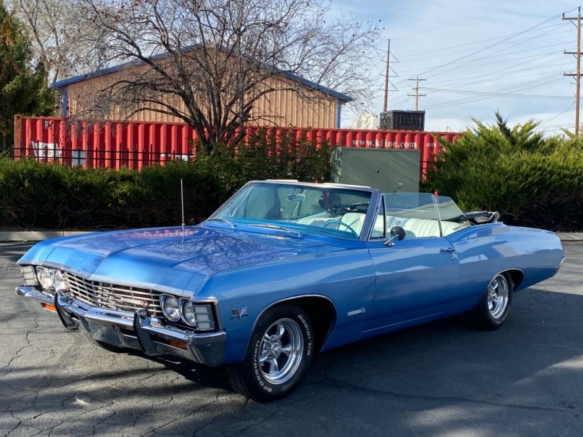 1967 chevy impala ss convertible 1965 1966 1968 1969 396 bb, ps, pb, ac, 700r4