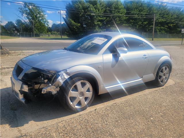 2000 audi tt coupe quattro awd salvage rebuildable