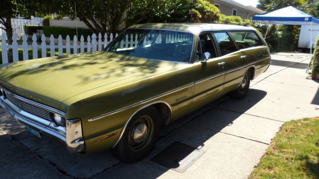 1970 plymouth fury suburban station wagon - original