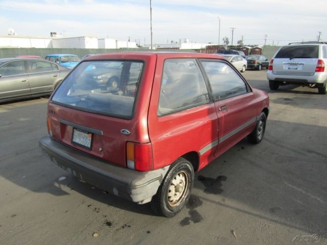 1988 ford festiva l used 1.3l i4 8v manual no reserve