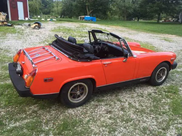 mg midget convertible 1979 low mileage good working condition