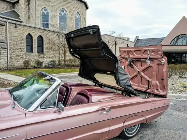 beautiful 1965 ford thunderbird convertible roadster 390 big block 49k miles