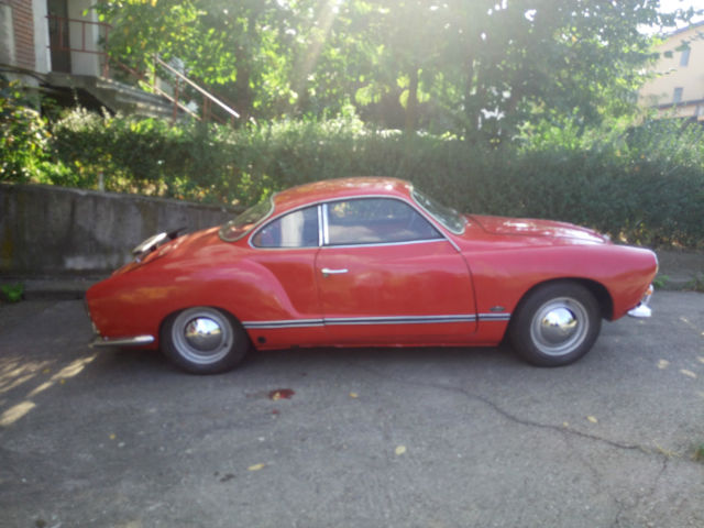 vw karmann ghia, type 14, 1961, in function, 37000 euro (grass)