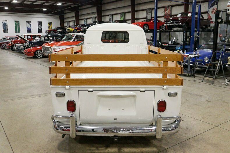 1963 volkswagen kombi 52312 miles white pickup truck 4cyl manual