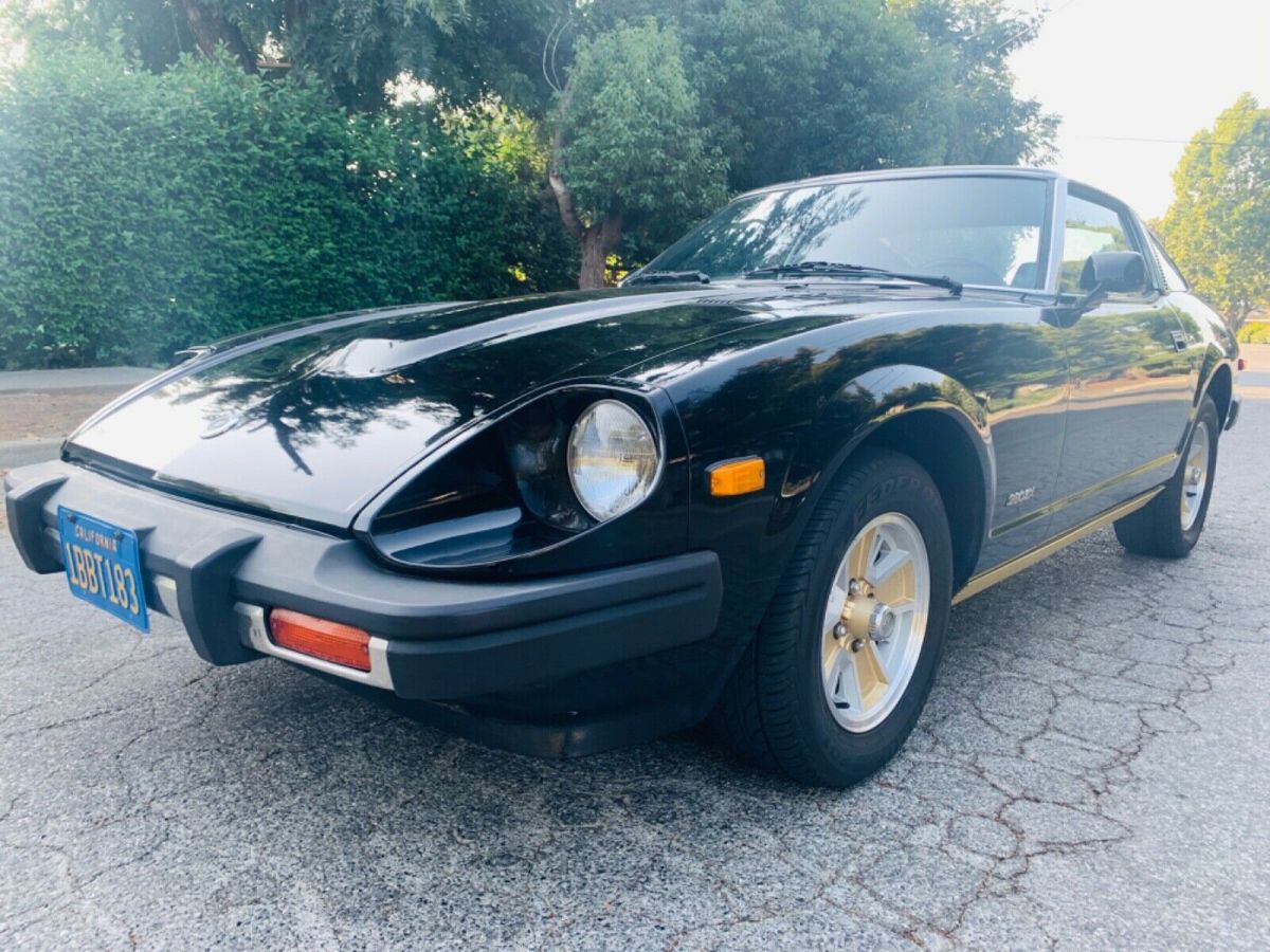 1980 datsun 280sx, black with black interior. 68k original miles