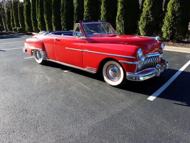 1950 desoto convertible - beautiful, impeccable interior