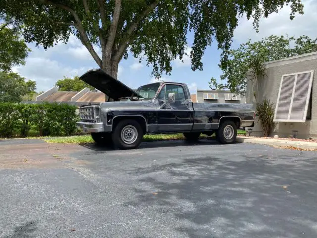 1979 chevrolet cheyenne 20 pickup black rwd automatic cheyenne 20