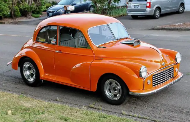 1952 morris minor pro street, former race car completely restored for street use