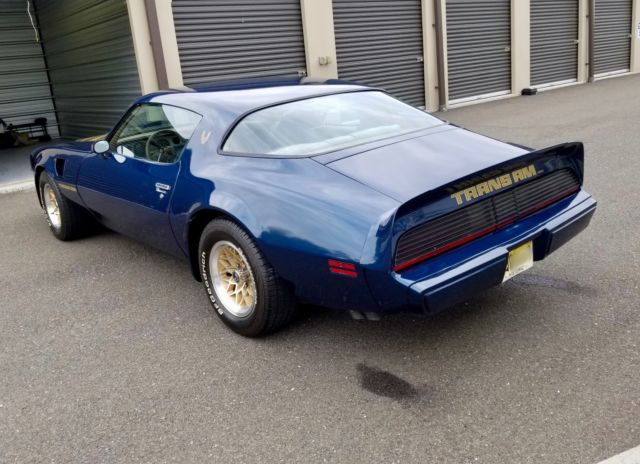 1979 pontiac trans am original rebuilt & worked 6.6l olds 403 v8 midnight blue