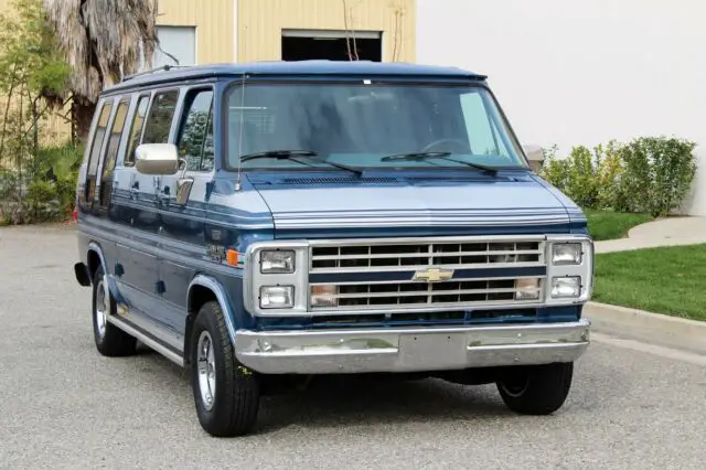 california original, 1991 chevy conversion van, 100% rust free, a+ (310)259-5383