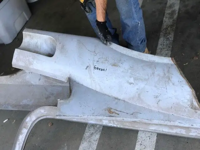 ferrari 246 gt/gts pair quarter panels oe nos