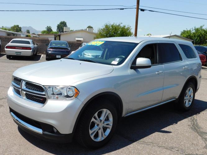 used 2013 dodge durango 2wd sxt tucson, az 85705 for sale in tucson, arizona
