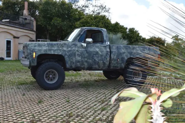 1973 gmc sierra custom 4 x 4 truck or ? rat rod "jeffro ll "