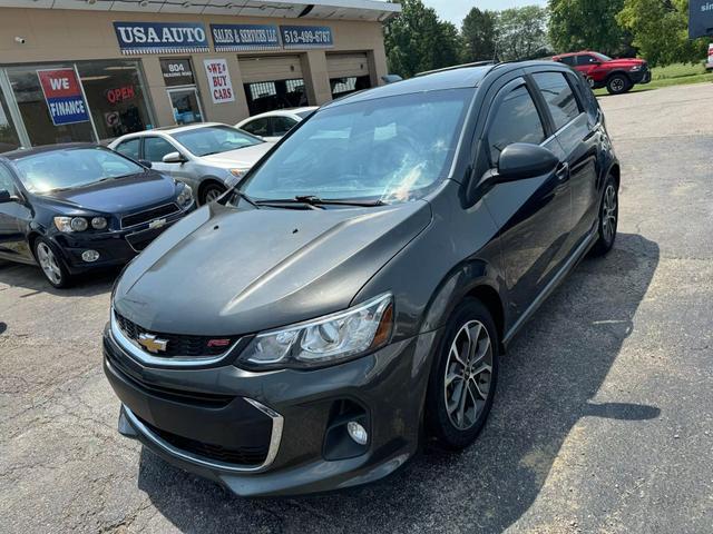 2017 chevrolet sonic lt