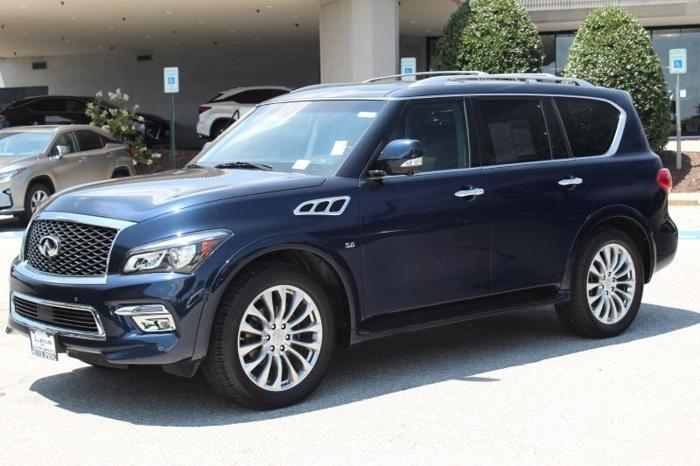 used 2015 infiniti qx80 limited silver spring, md 20904 for sale in silver spring, maryland