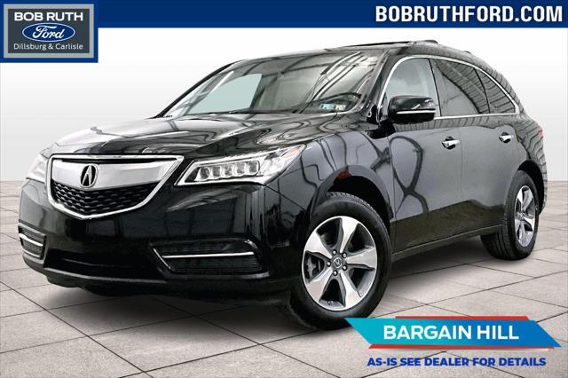 2016 acura mdx sh-awd