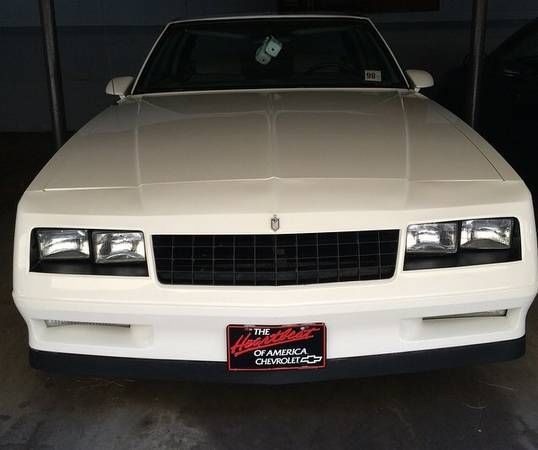 1986 chevrolet monte carlo ss coupe 2-door 5.0l