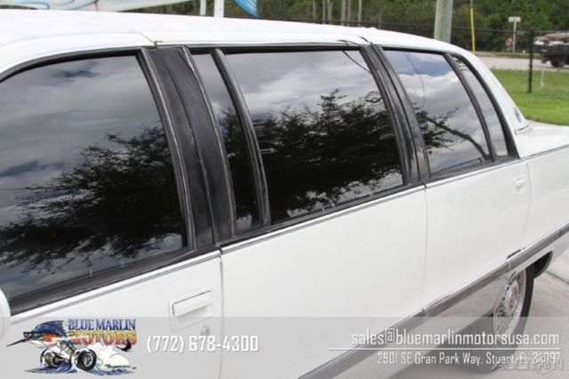 no reserve $1k min ~ 1993 cadillac fleetwood limo, runs, a/c
