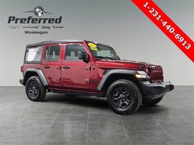 2021 jeep wrangler unlimited sport 4x4