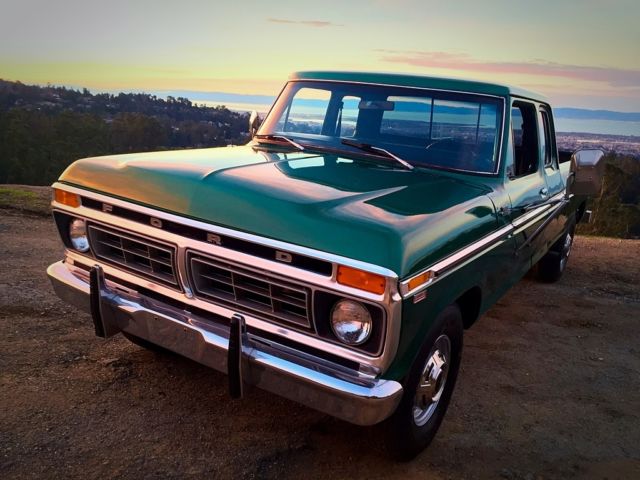 1977 ford f250 supercab camper special original survivor no reserve rust free