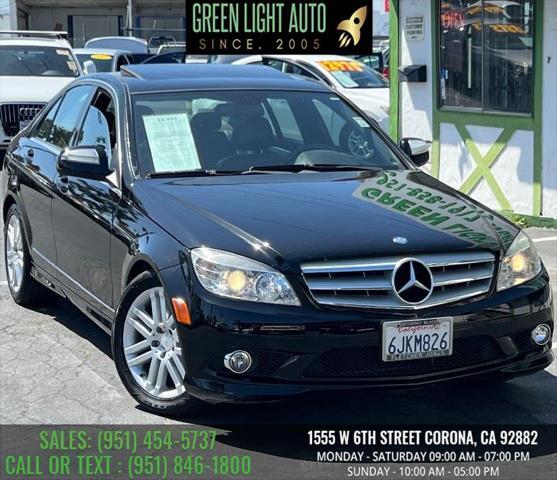 2009 mercedes-benz c-class 4dr sdn 3.0l luxury rwd