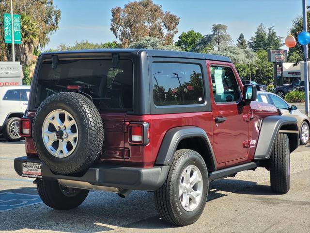 2021 jeep wrangler sport