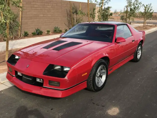 1987 chevrolet camaro iroc z28 1 owner!! all orig, 91k! orig paint
