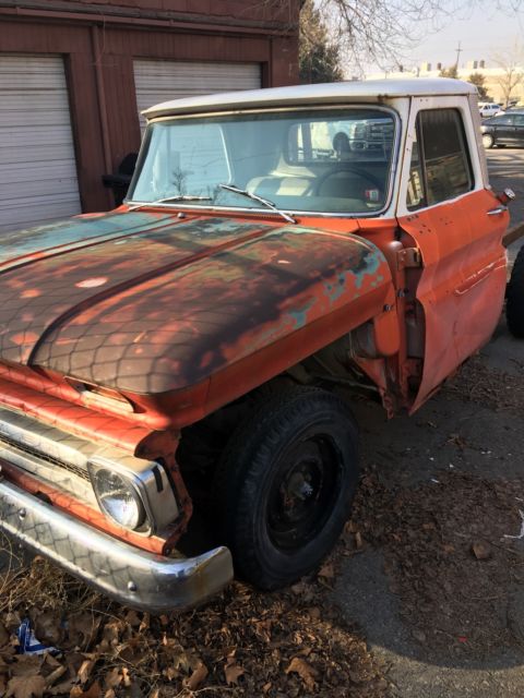 1965 chevrolet pick-up c15 full bed v8 283cu posi-trac rear end †needs restore†