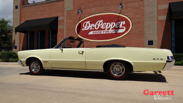 1965 pontiac gto convertible tri-power 4 speed video
