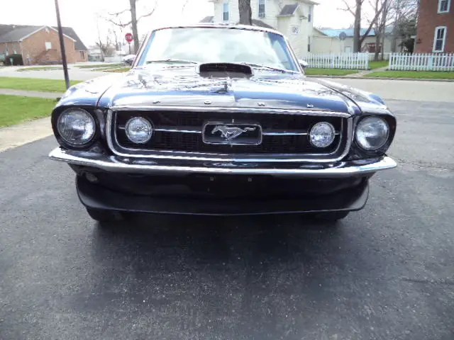 1967 mustang fast back