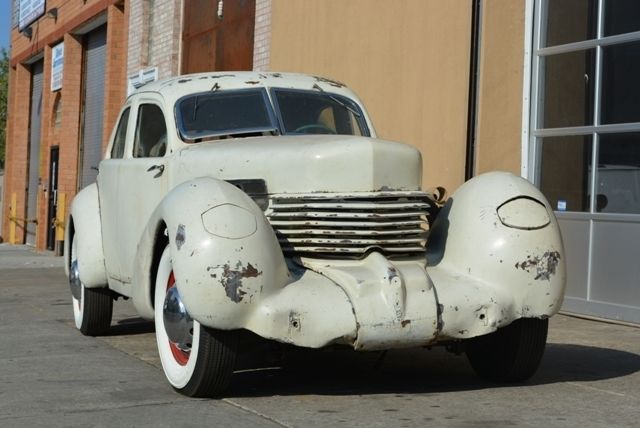 1937 cord 812sc beverly bussle back sedan; complete, original