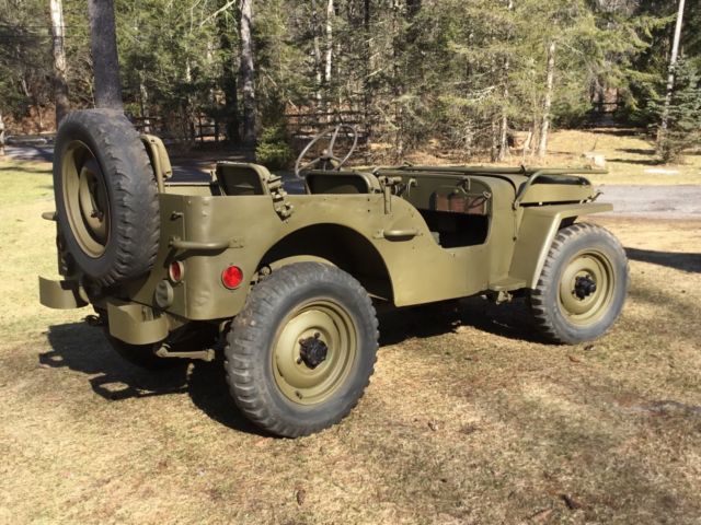 1942 ford script gpw wwii jeep nice willys mb