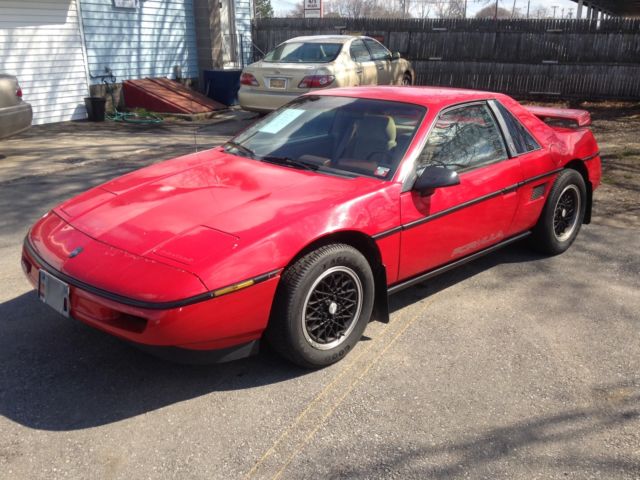 1988 pontiac fiero formula ws6 only 38k miles